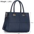 LS00153M - Navy Fashion Tote Handbag