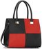LS00153M - Black / Red Fashion Tote Handbag