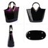 AG00379 - Wholesale & B2B Purple Two Tone Patent Bag Supplier & Manufacturer