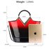 AG00379 - Wholesale & B2B Red Two Tone Patent Bag Supplier & Manufacturer