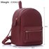 LS00186A  - Burgundy Backpack Rucksack School Bag