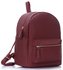 LS00186A  - Burgundy Backpack Rucksack School Bag