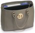 LS00349  - Wholesale & B2B Grey Tote Handbag Supplier & Manufacturer