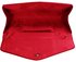 LSE00299 -  Red Diamante Flap Clutch purse