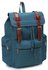 LS00443  - Blue Backpack Rucksack School Bag