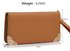 LSP1072 - Tan Purse/Wallet with Metal Decoration