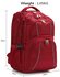 LS00444  - Red Backpack Rucksack School Bag