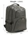 LS00444  - Grey Backpack Rucksack School Bag