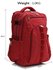 LS00398  - Red Backpack Rucksack School Bag