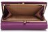 LSP1063 - Purple Purse/Wallet with Metal Decoration