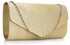 LSE00300 -  Wholesale & B2B Nude Diamante Flap Clutch purse Supplier & Manufacturer