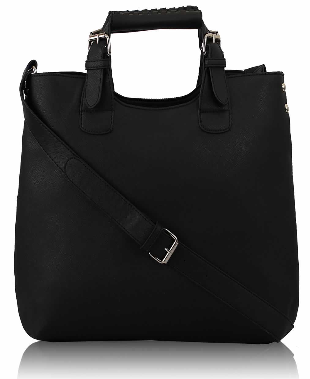 Wholesale Ladies Fashion Tote Handbag In Brown