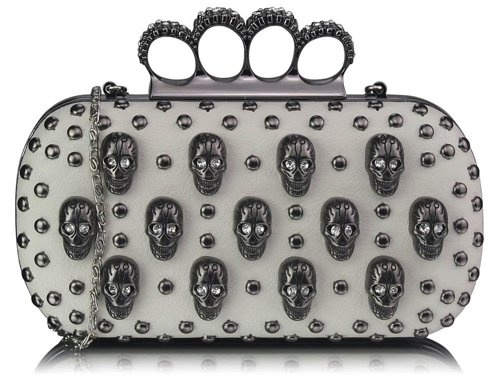 Wholesale Ivory Knuckle Rings Clutch Purse