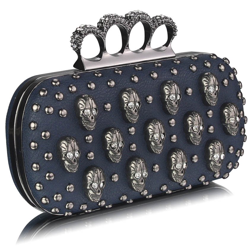 Wholesale & B2B Navy Knuckle Rings Clutch Purse Supplier & Manufacturer