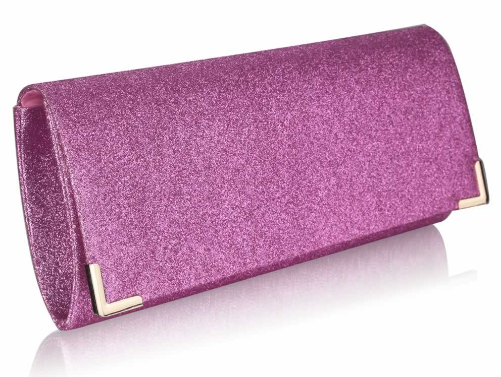 big pink clutch bag
