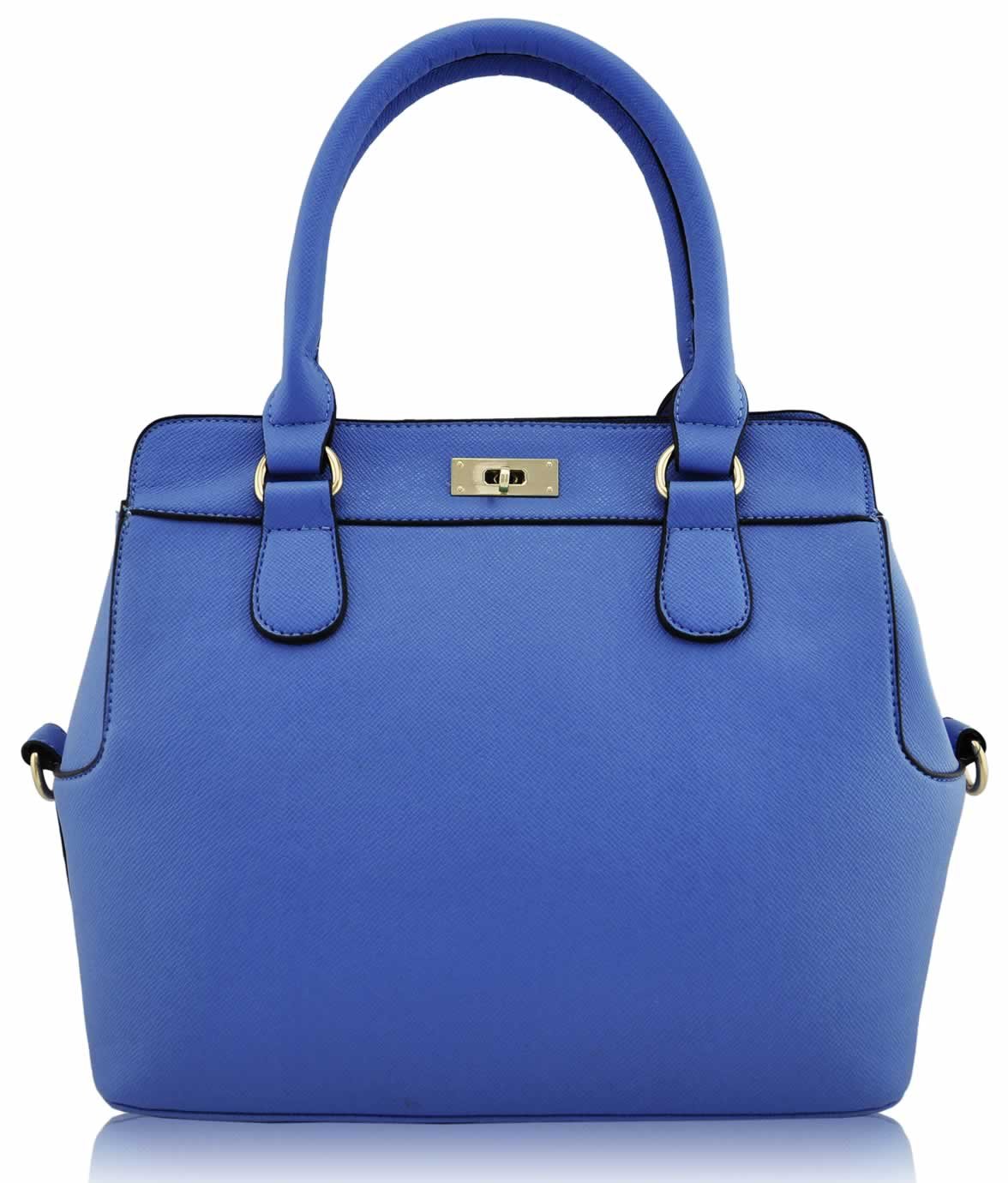 Wholesale Blue Fashion Tote Handbag