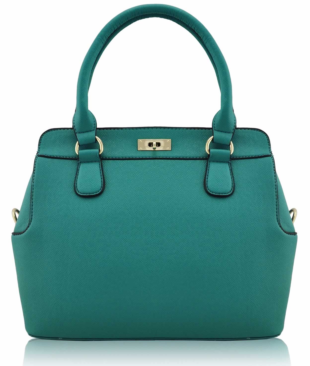 Wholesale Teal Fashion Tote Handbag