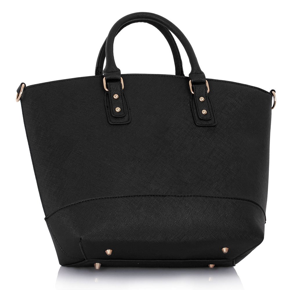 Wholesale Black Fashion Tote With Long Strap