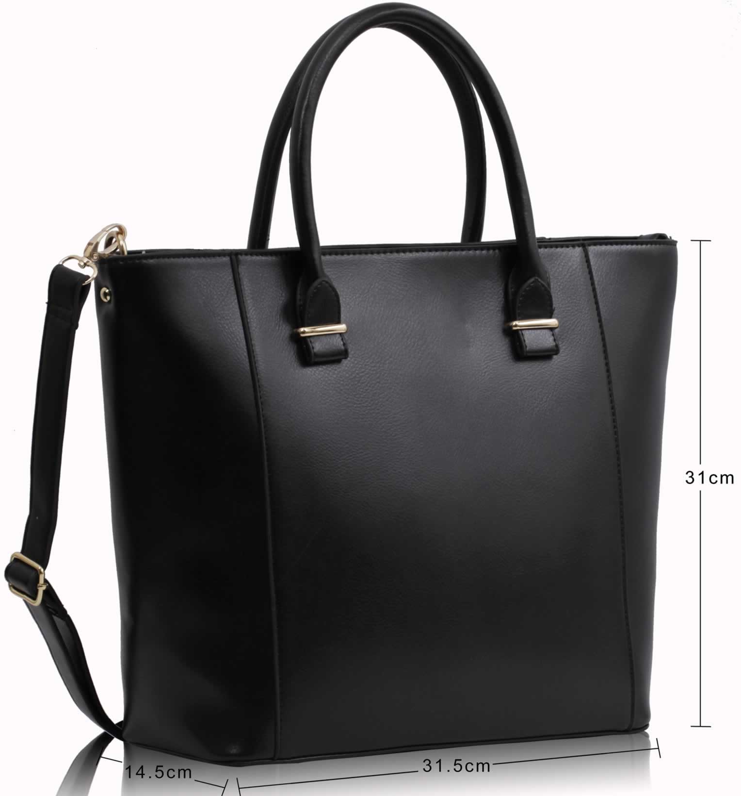 Wholesale Luxury Black Tote Bag