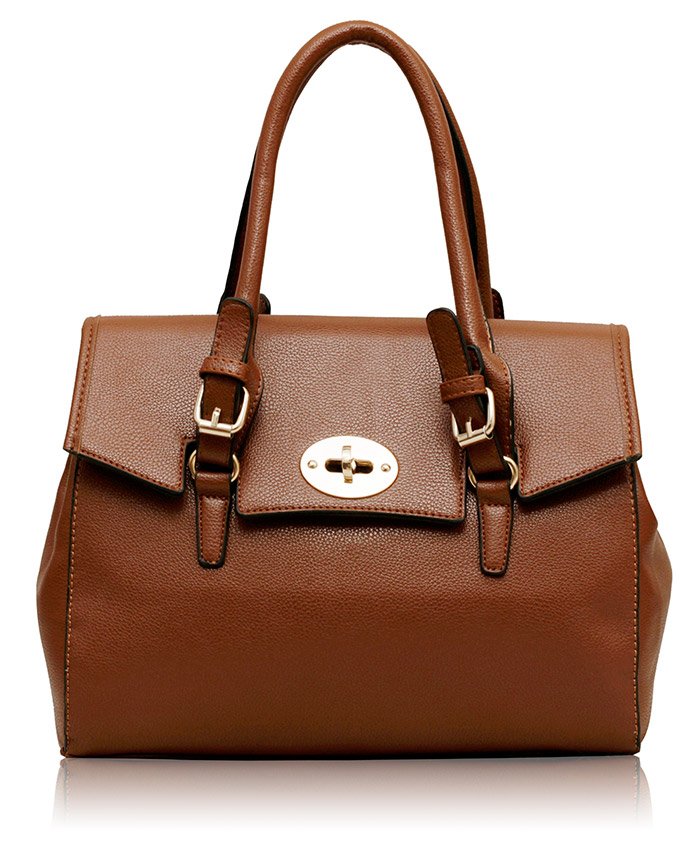 Wholesale Brown Grab Shoulder Bag