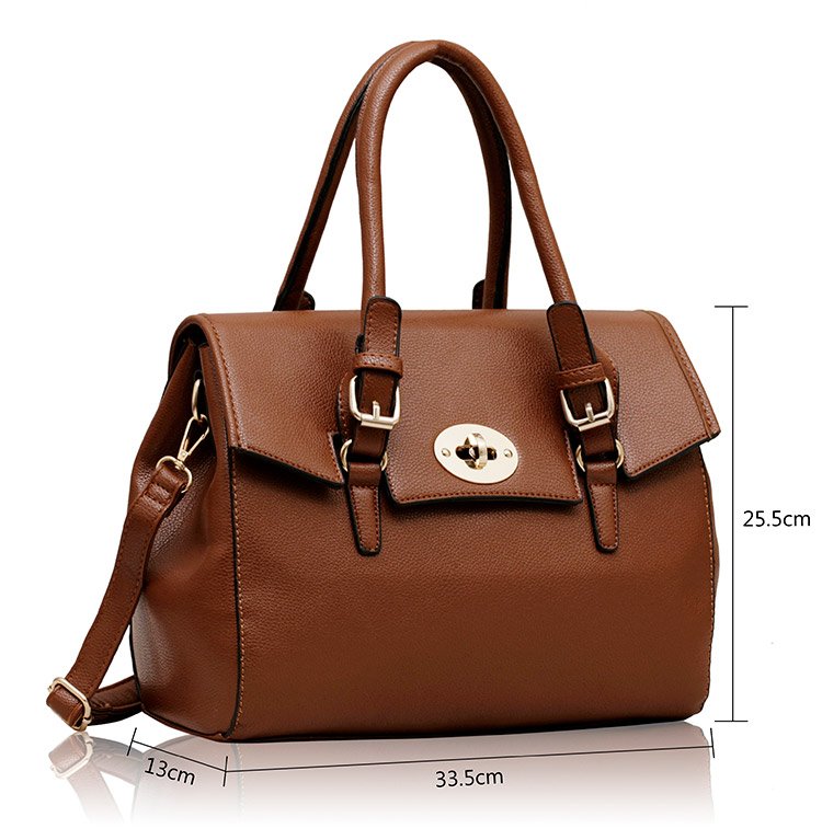 Wholesale Brown Grab Shoulder Bag