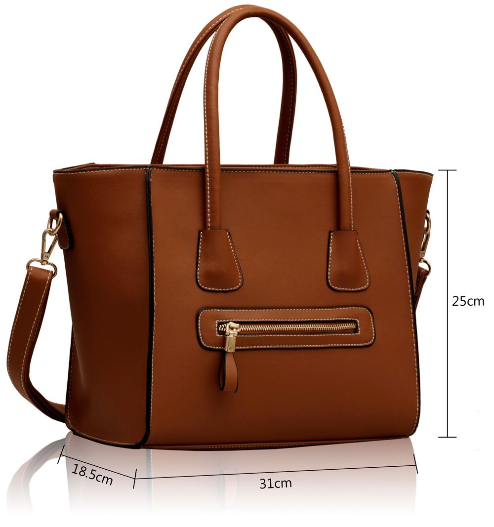 Wholesale Brown Tote Shoulder Bag
