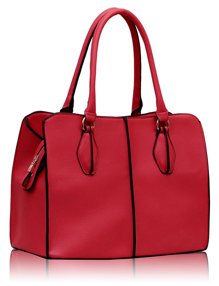 Wholesale LS00199 Pink Grab Shoulder Bag