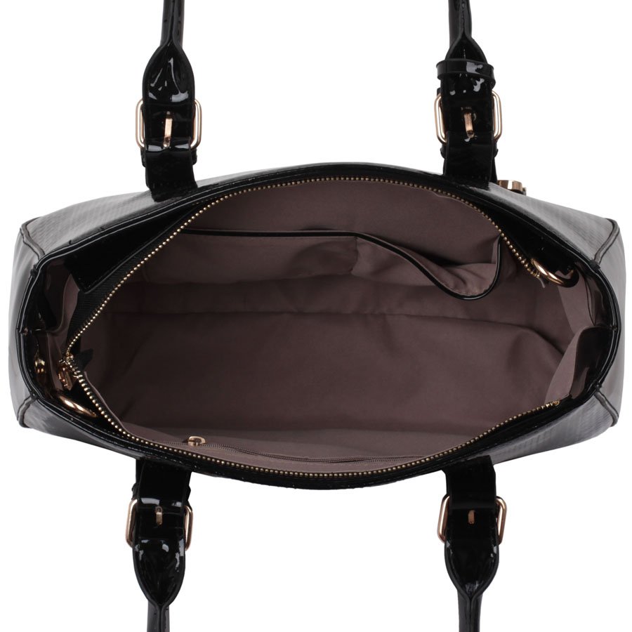 Wholesale Black Snakeskin Shoulder Bag