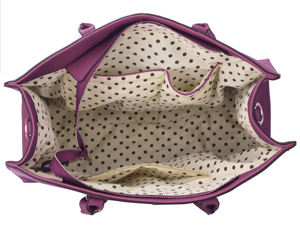 Wholesale Purple Fashion Tote Handbag