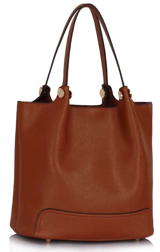 LS00327 - Brown Shoulder Bag