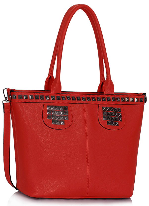 Wholesale Red Fashion Tote Handbag