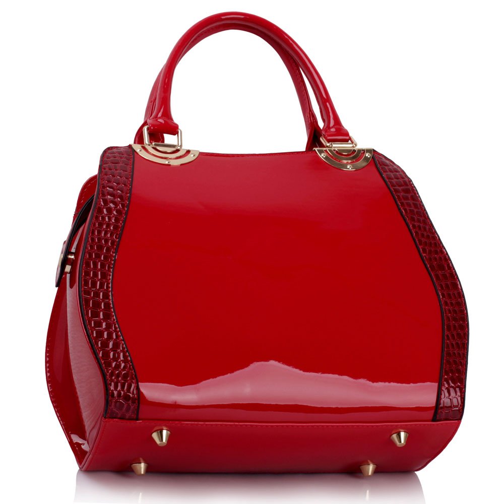 Red Patent Grab Bag