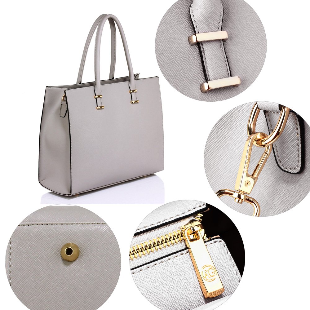 Wholesale Grey Fashion Tote Handbag