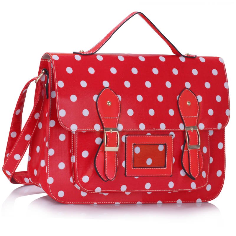 red satchel