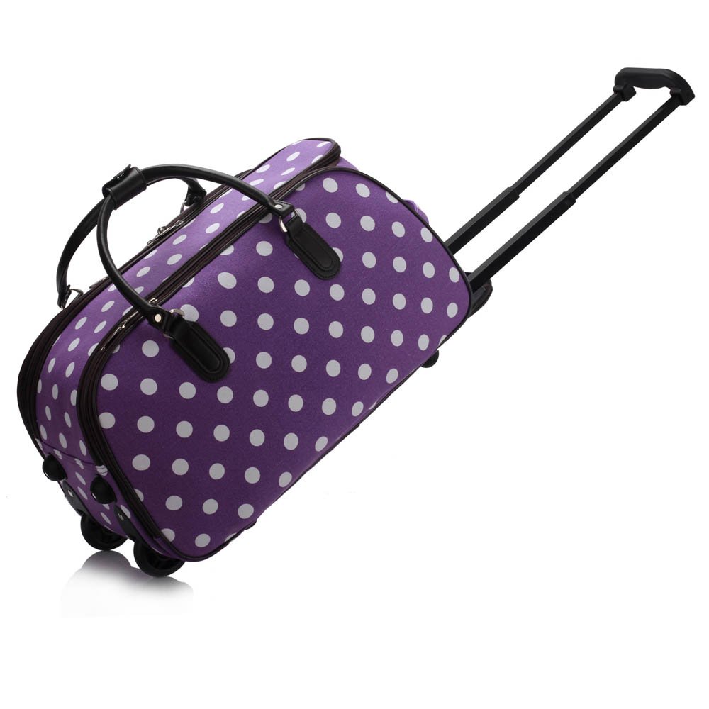 purple holdall