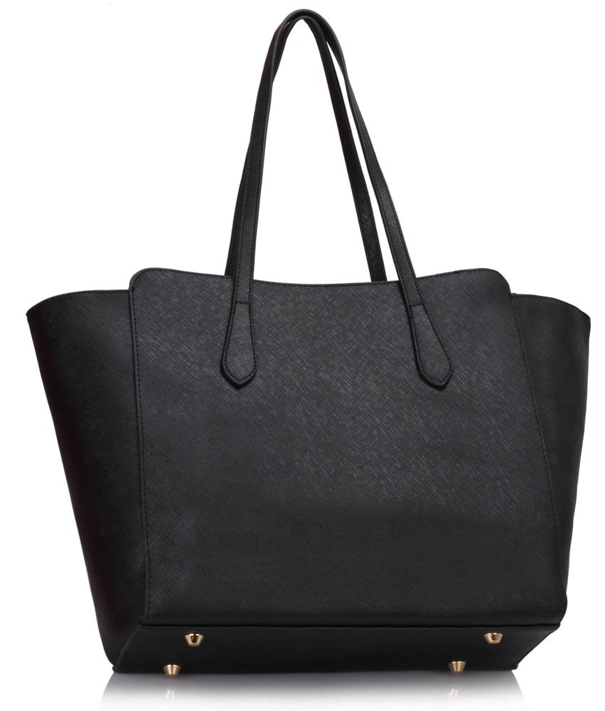 Wholesale & B2B Black / White Shoulder Bag With Metal Detail Supplier ...