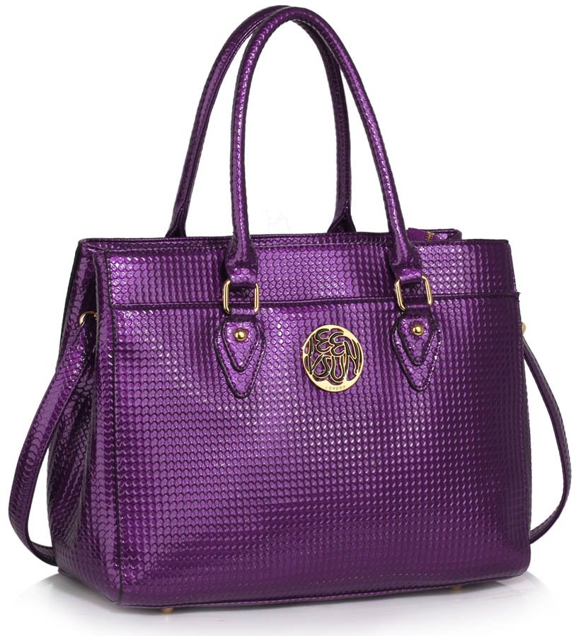 tote bag violet