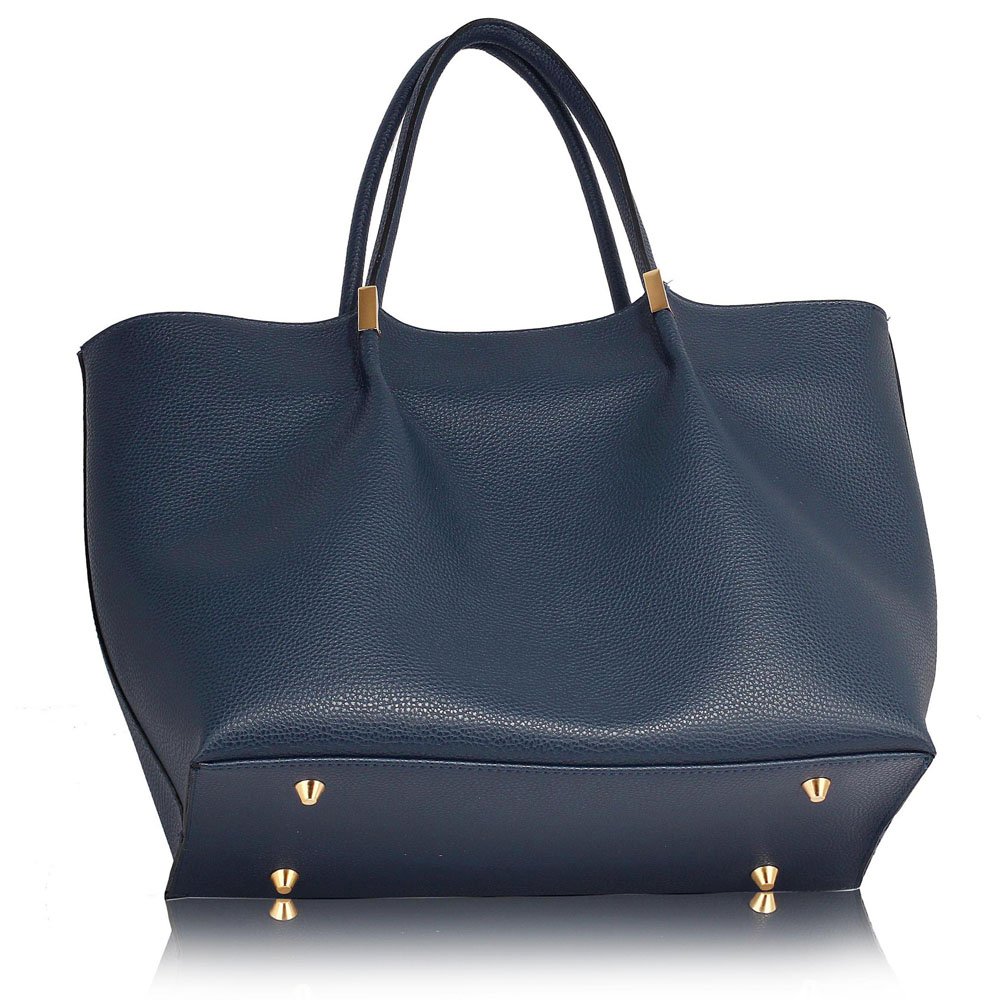 navy tassel bag