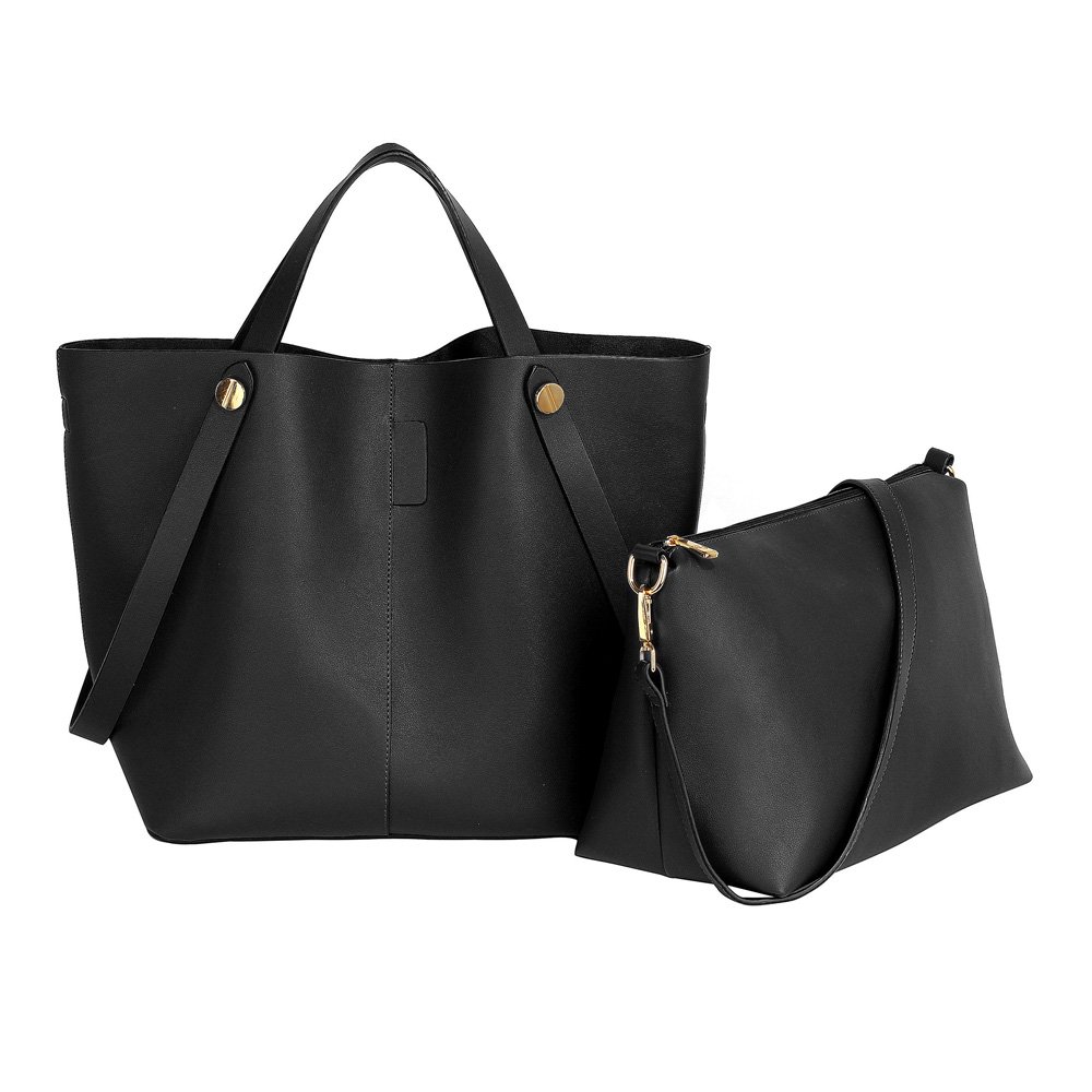 wholesale bags uk wholesale bags AG00198 Black Women's Tote Shoulder Bag