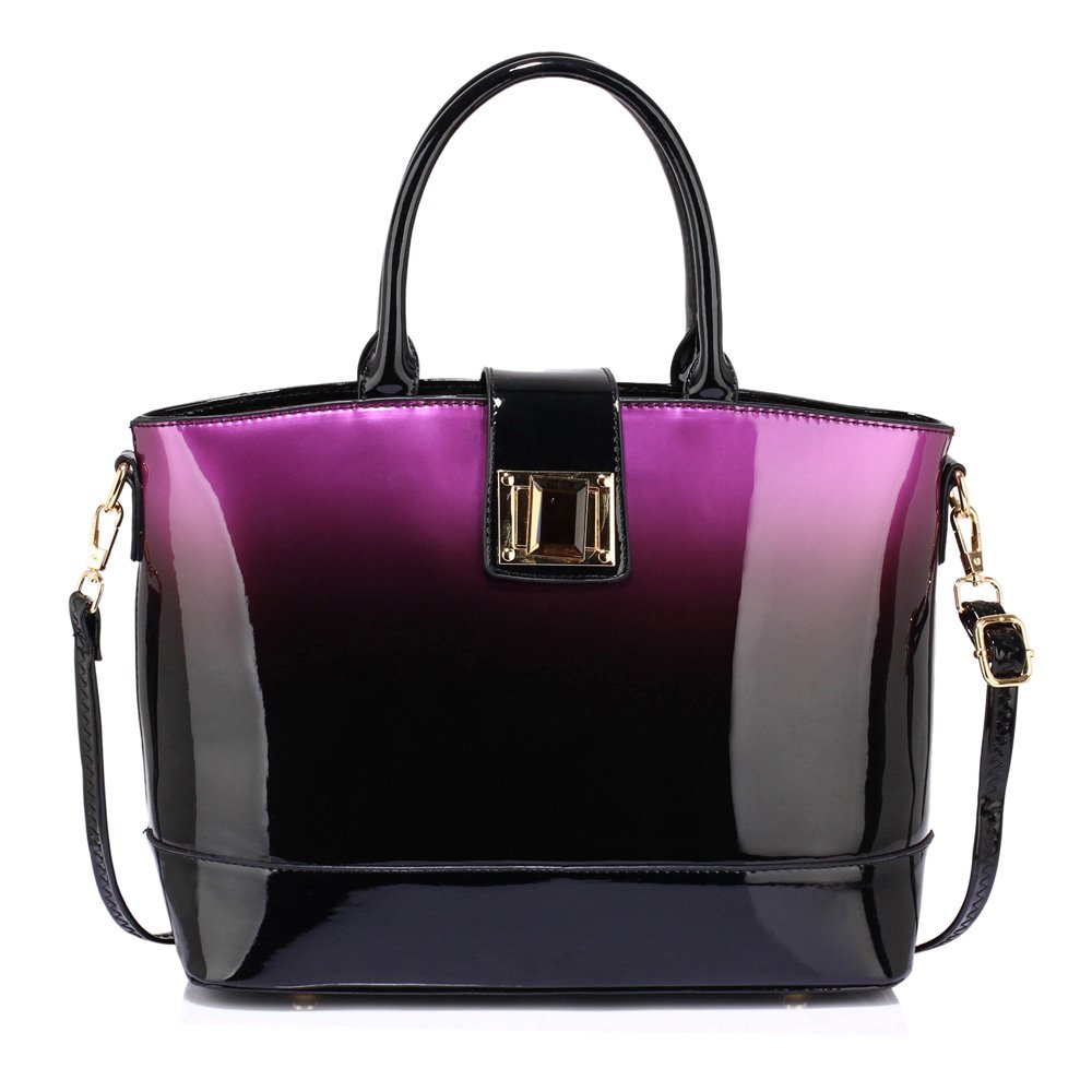 purple pouch bag
