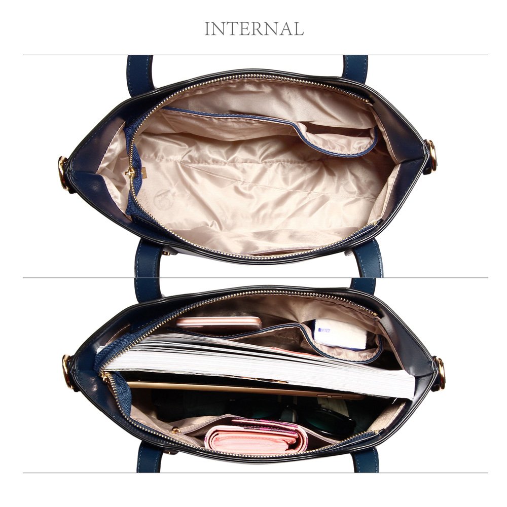 AG00528 Navy Women's Shoulder Handbag