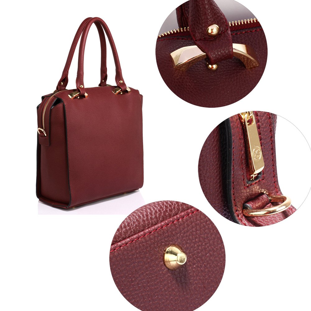 Wholesale & B2B Burgundy Tote Shoulder Handbag Supplier & Manufacturer