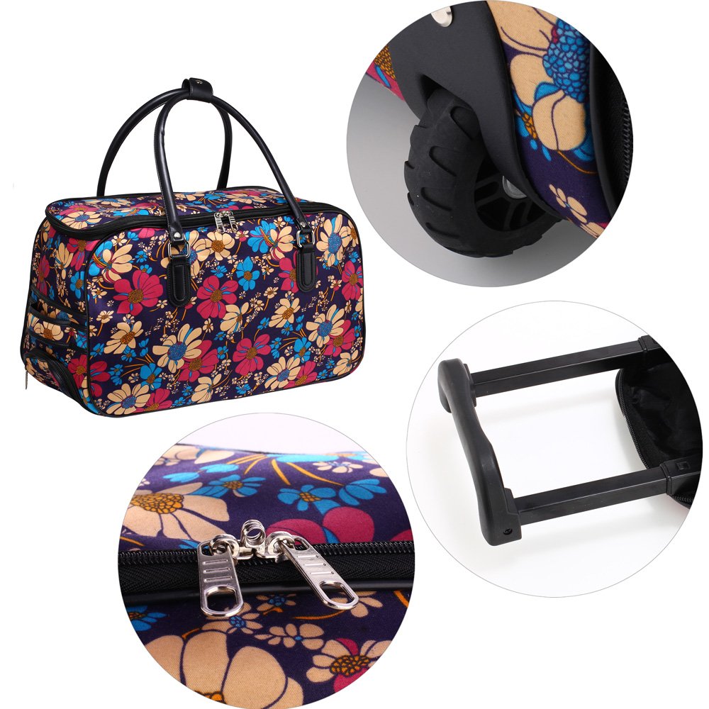 travel holdall with wheels