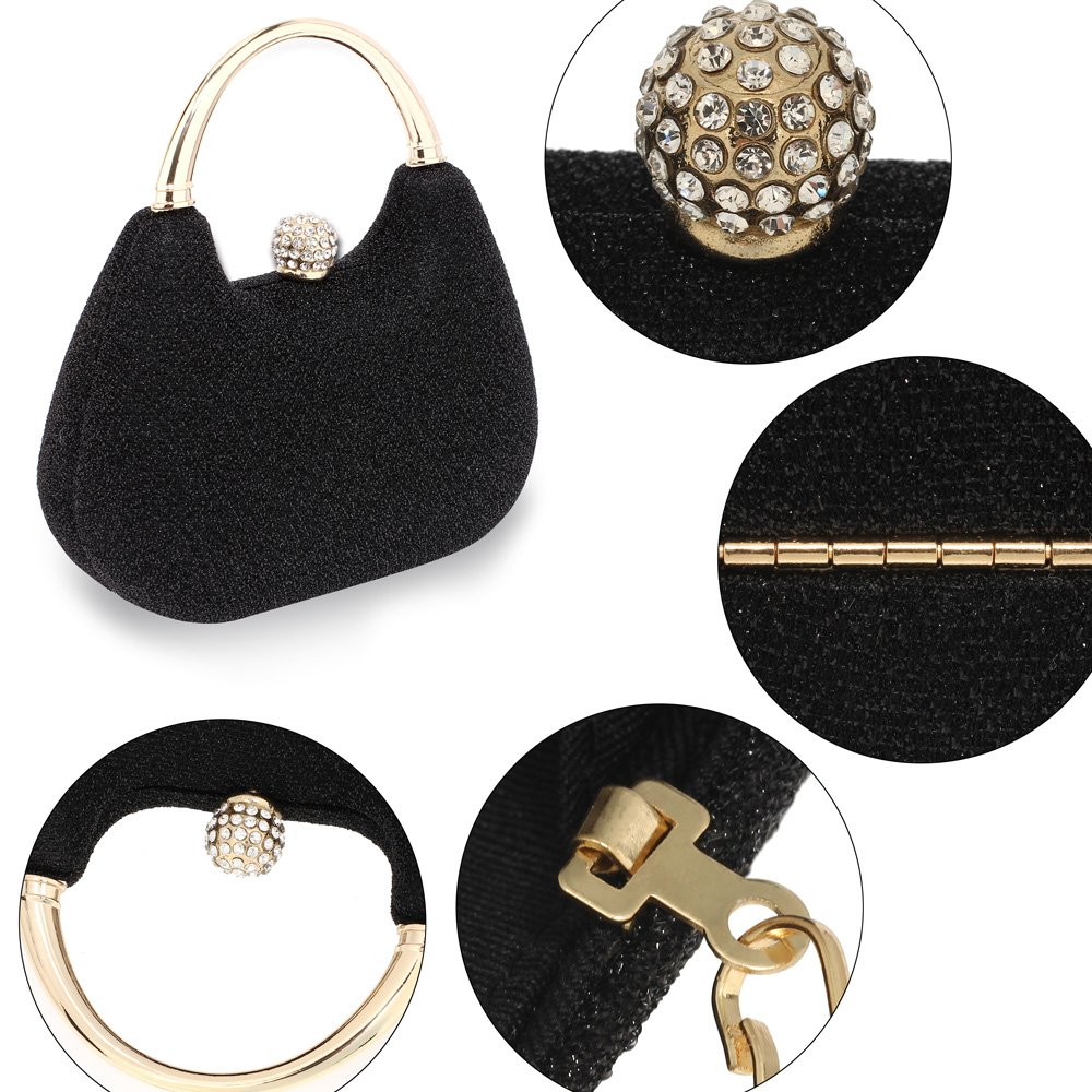 black clutch bags for weddings