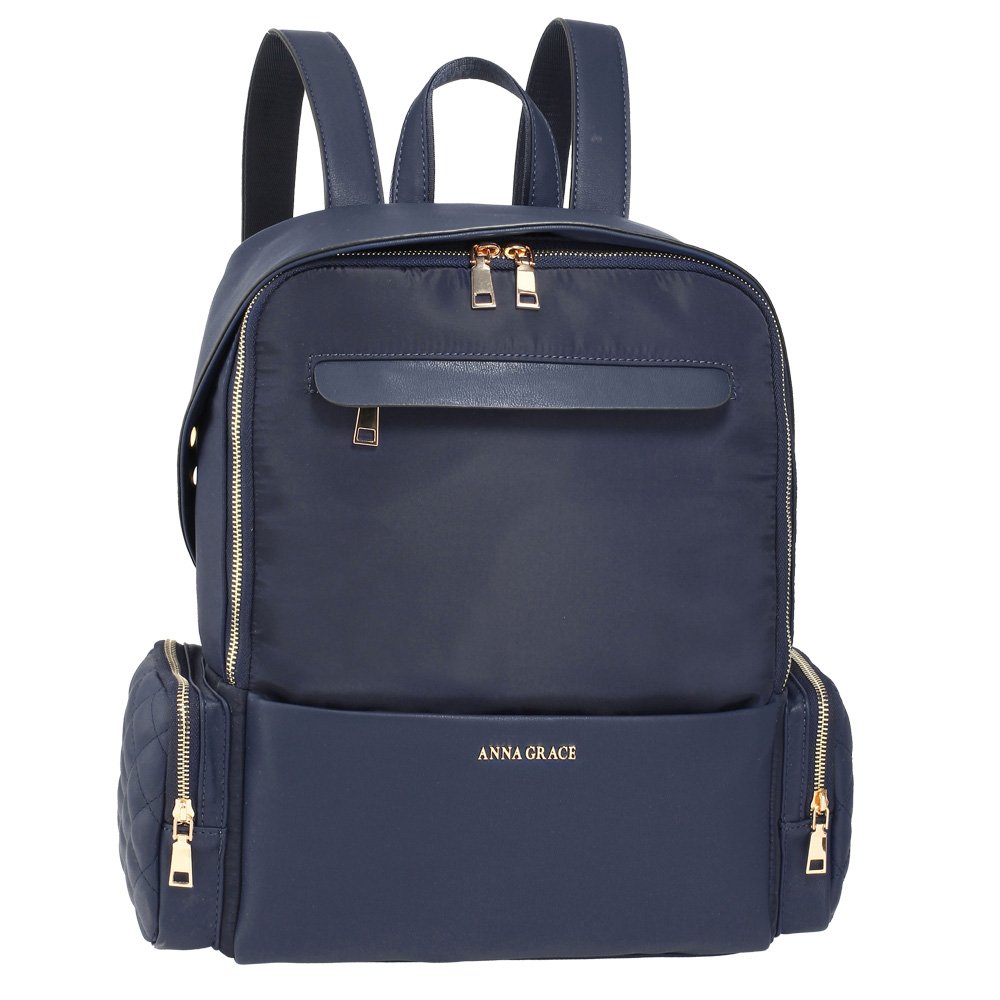 mens navy rucksack