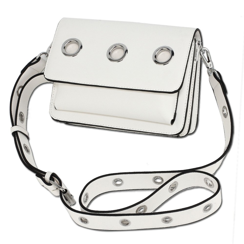 Wholesale White Cross Body Bag School Messenger Shoulder Bag AG00714