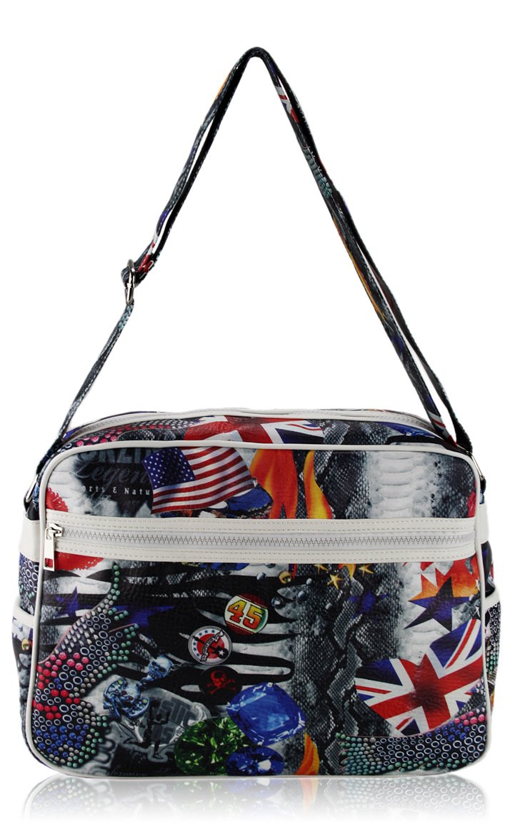 Wholesale Teal Unisex Shoulder Handbag