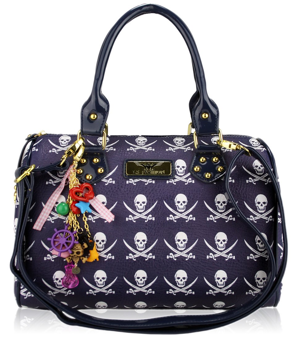 Wholesale Bags :: LS7012 - L.S Navy Pirate Skull and Crossed swords ...