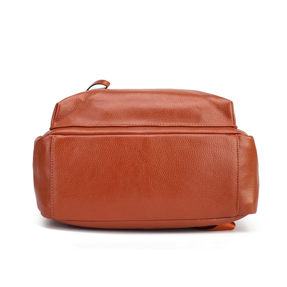wholesale backpacks Wholesale Tan Unisex Backpack School Bag AG00775