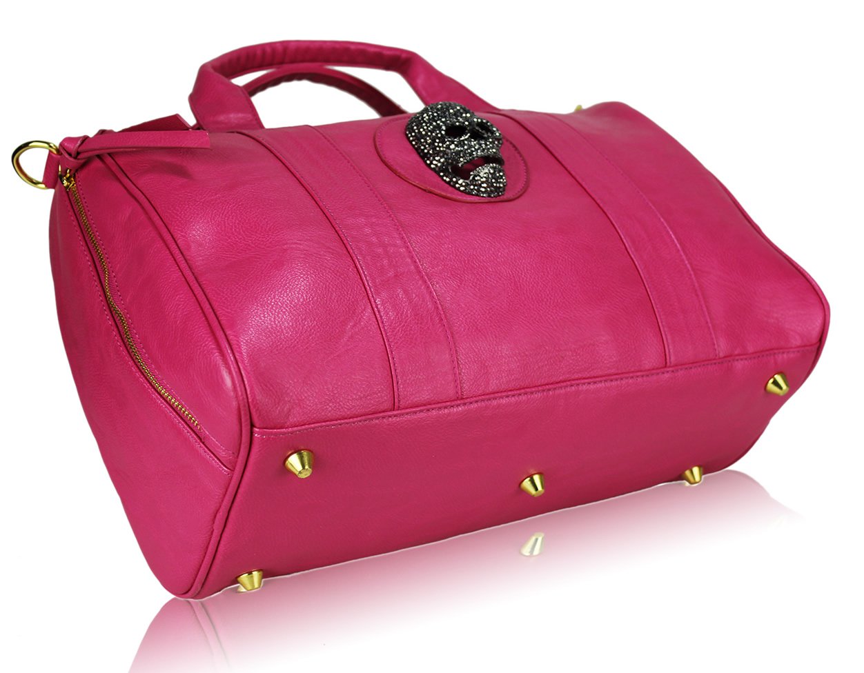 pink barrel bag